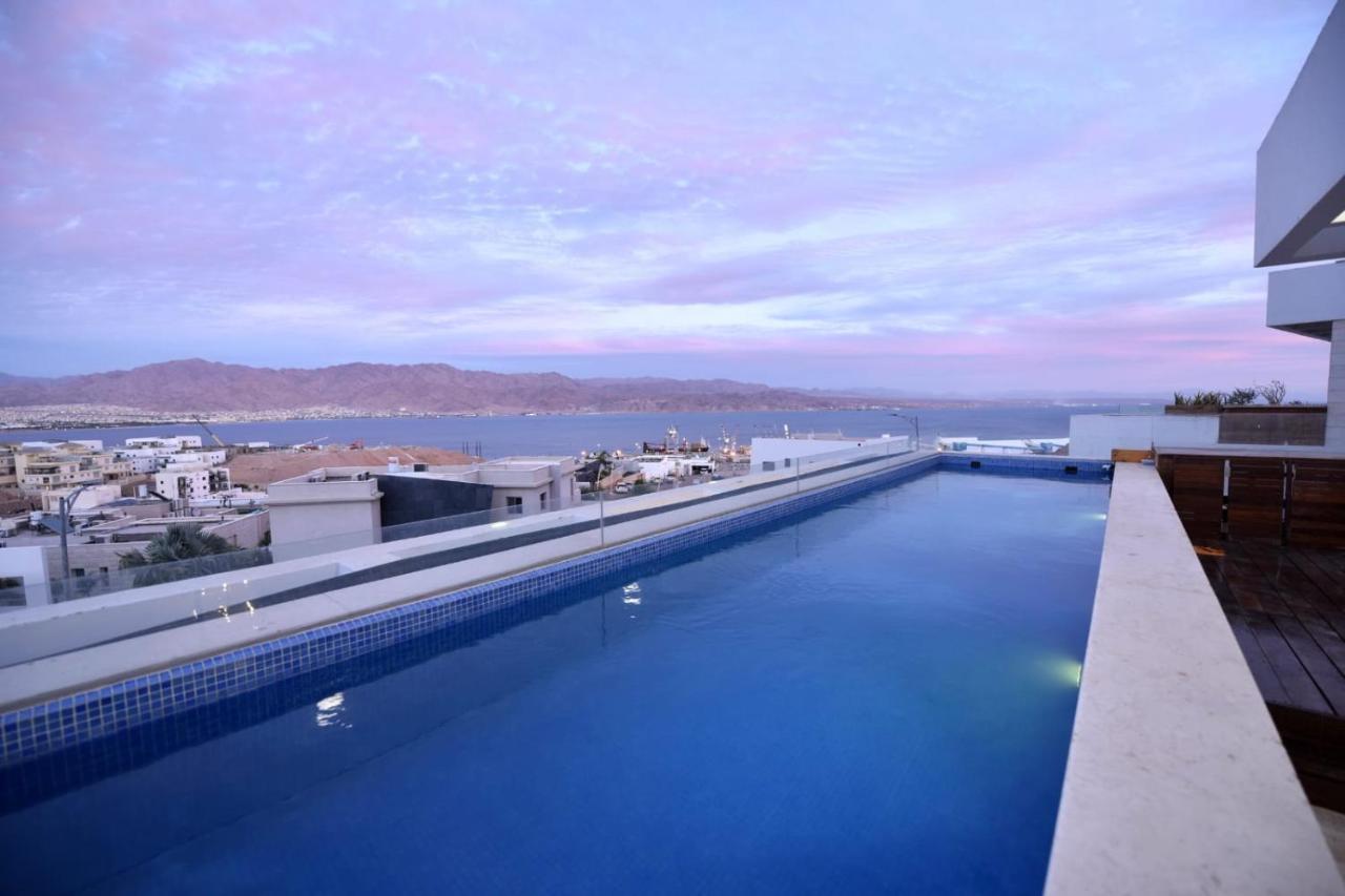 Private Pool Luxury Penthouses Sea View Ейлат Екстериор снимка