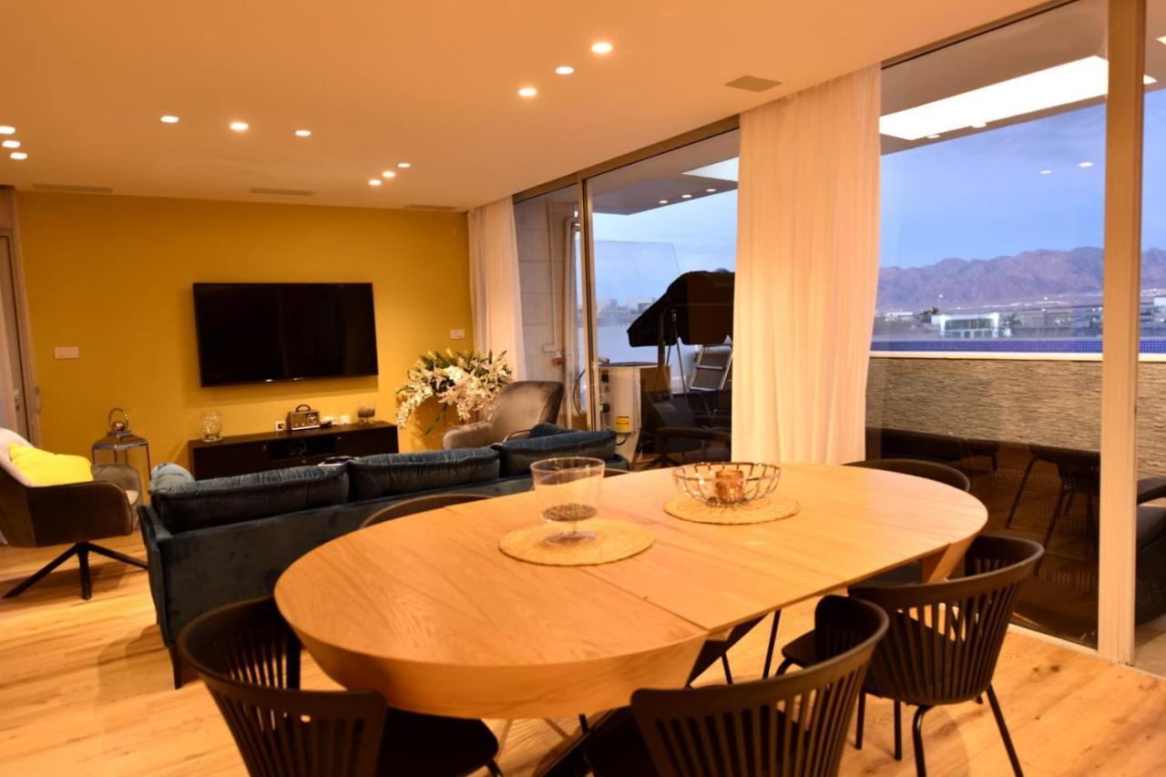 Private Pool Luxury Penthouses Sea View Ейлат Екстериор снимка