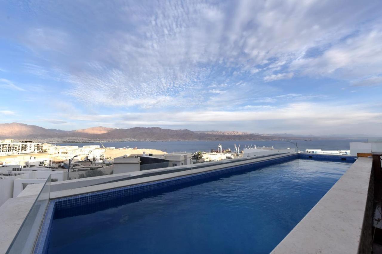 Private Pool Luxury Penthouses Sea View Ейлат Екстериор снимка
