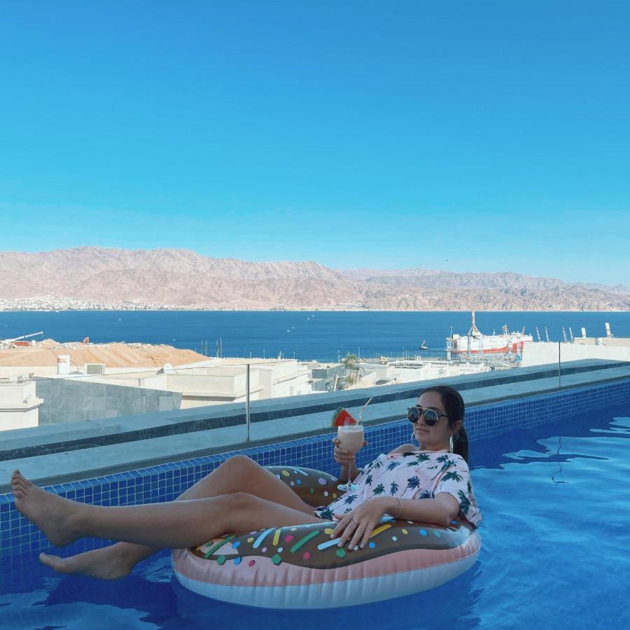 Private Pool Luxury Penthouses Sea View Ейлат Екстериор снимка