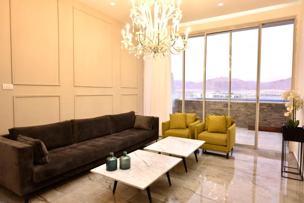 Private Pool Luxury Penthouses Sea View Ейлат Екстериор снимка